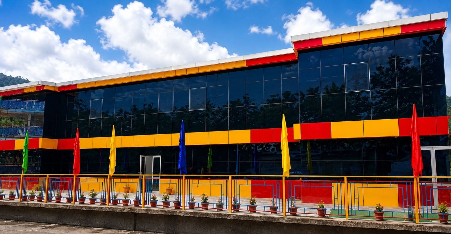 Aryan Public School campus - slide 1